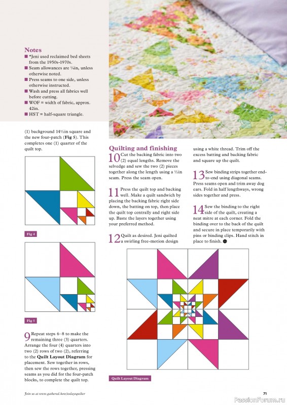 Коллекция проектов для рукодельниц в журнале &laquo;Todays Quilter №138 2026&raquo;