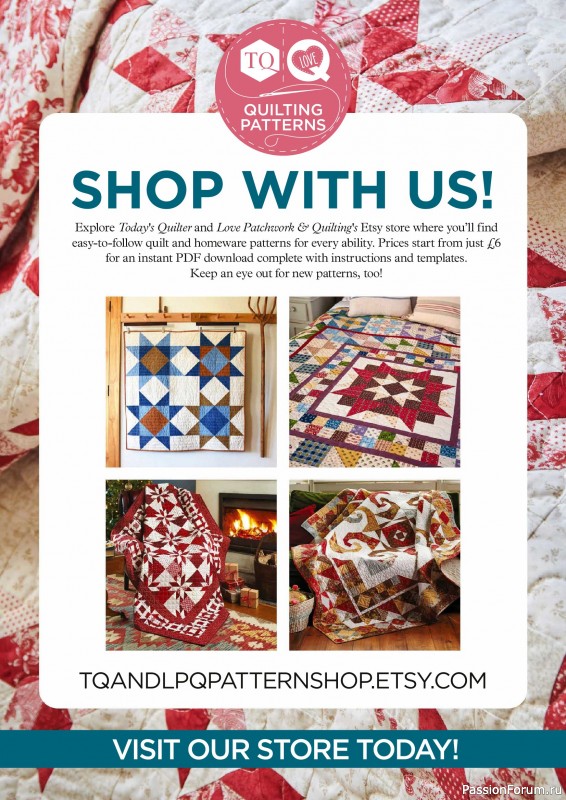 Коллекция проектов для рукодельниц в журнале &laquo;Todays Quilter №139 2026&raquo;