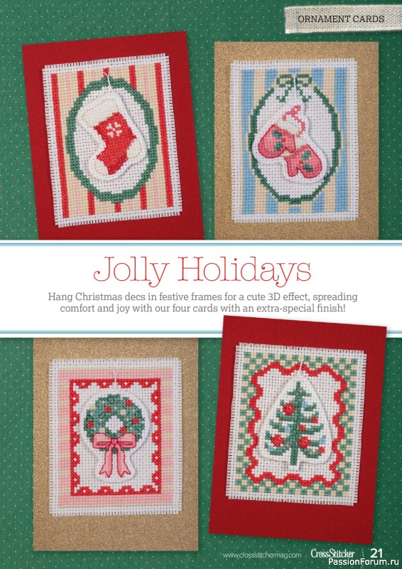 Коллекция вышивки в журнале «CrossStitcher №441 2026»