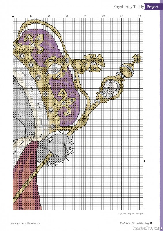 Коллекция вышивки в журнале «The World of Cross Stitching №375 2026»