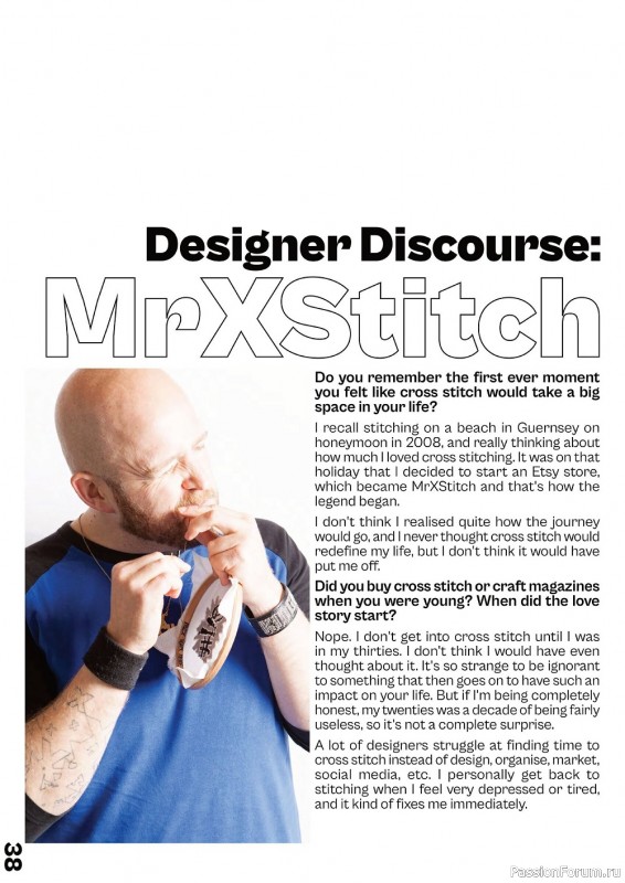 Коллекция вышивки в журнале «XStitch Magazine №22 2022»