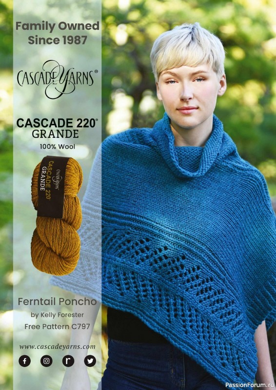 Вязаные модели спицами в журнале «The Knitter №183 2022»