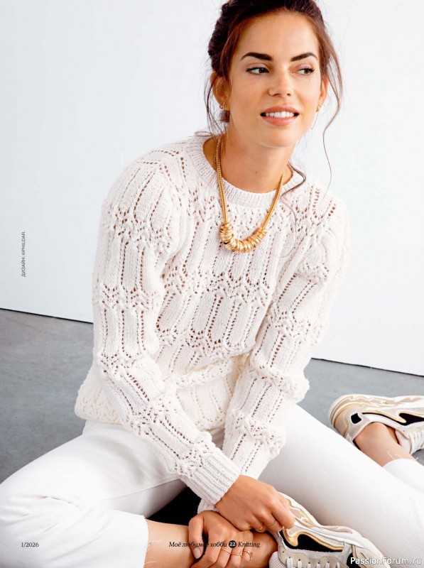 Вязаные модели в журнале &laquo;Knitting. Вязание №1 2026&raquo;