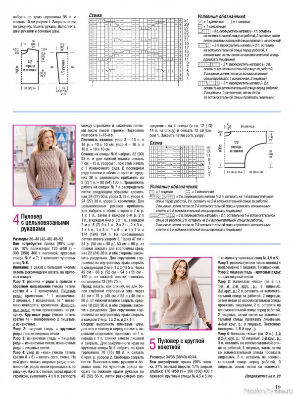 Вязаные модели в журнале «Сабрина №1 2024»