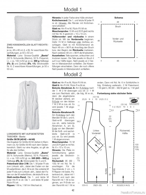 Вязаные модели в журнале «Verena Spezial V224 2025 - Cosy Home»