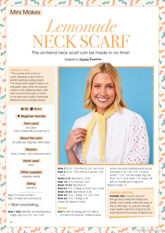 Вязаные проекты крючком в журнале «Crochet Now №136 2026»