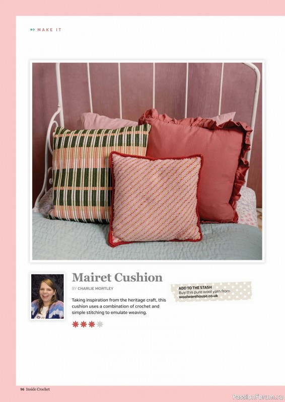 Вязаные проекты крючком в журнале &laquo;Inside Crochet №187 2026&raquo;