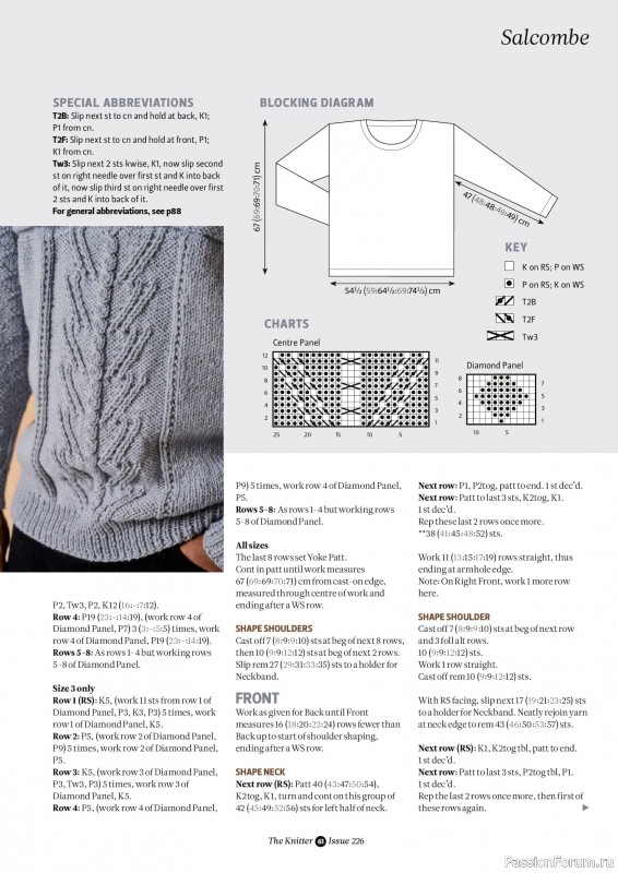 Вязаные проекты спицами в журнале &laquo;The Knitter №226 2026&raquo;