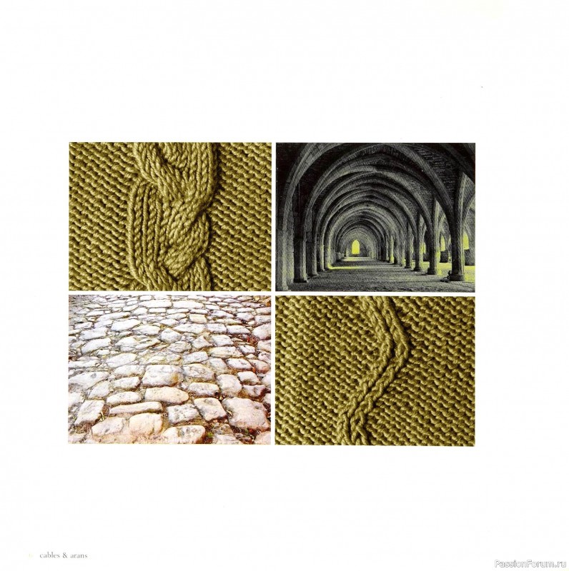 Вязаные проекты в книге &laquo;Cables & Aran Stitches-250 to Knit&raquo;