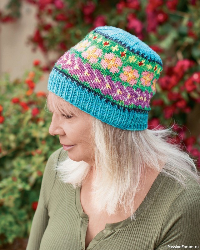 Вязаные проекты в книге «Knitting the U.S.A.». Часть 1