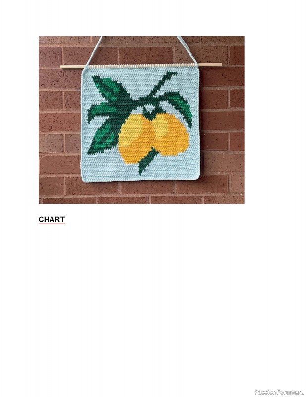 Вязаные проекты в книге «Modern Crochet Tapestries». Продолжение