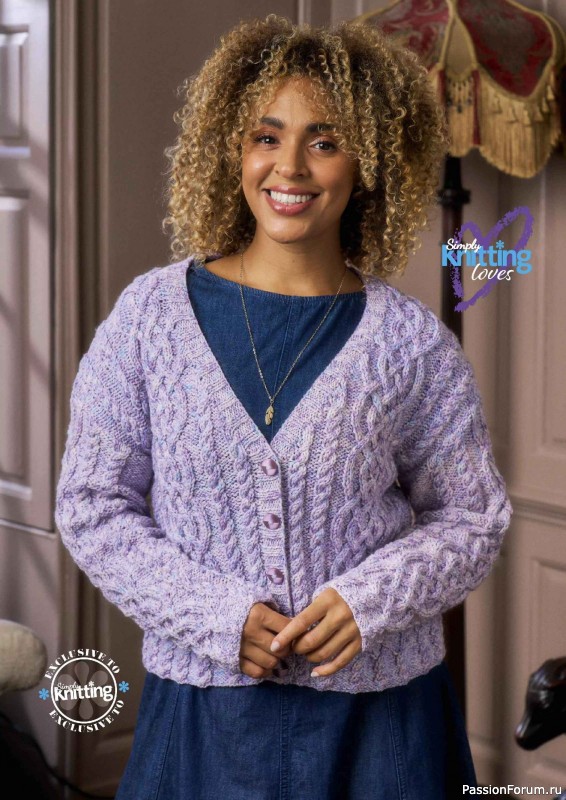 Вязаные проекты в журнале &laquo;Simply Knitting №272 2025&raquo;