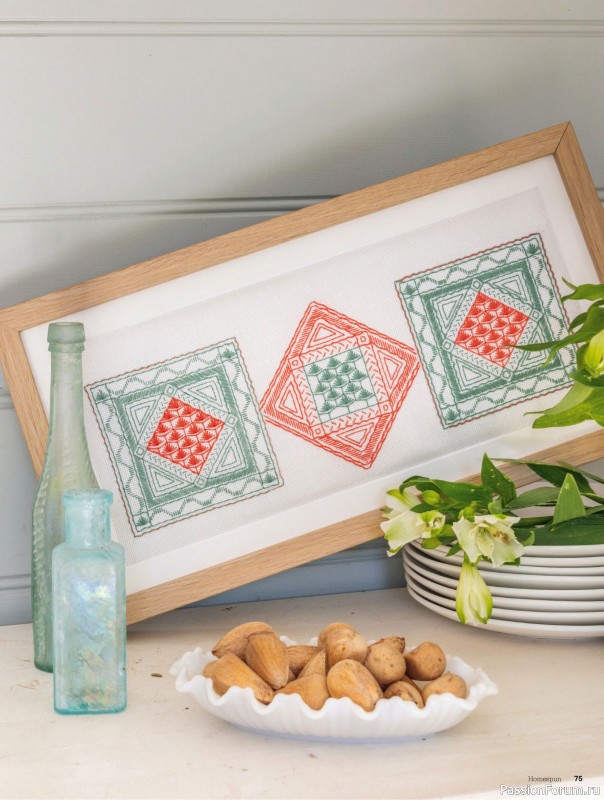 Коллекция проектов для рукодельниц в журнале «Australian Homespun - October-November 2025»