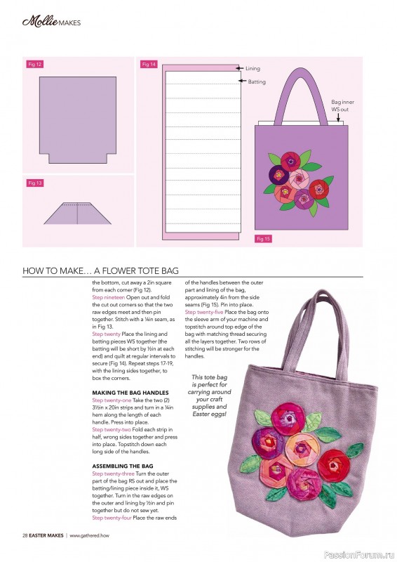 Коллекция проектов для рукодельниц в журнале «Mollie Makes - Easter Makes 2026»