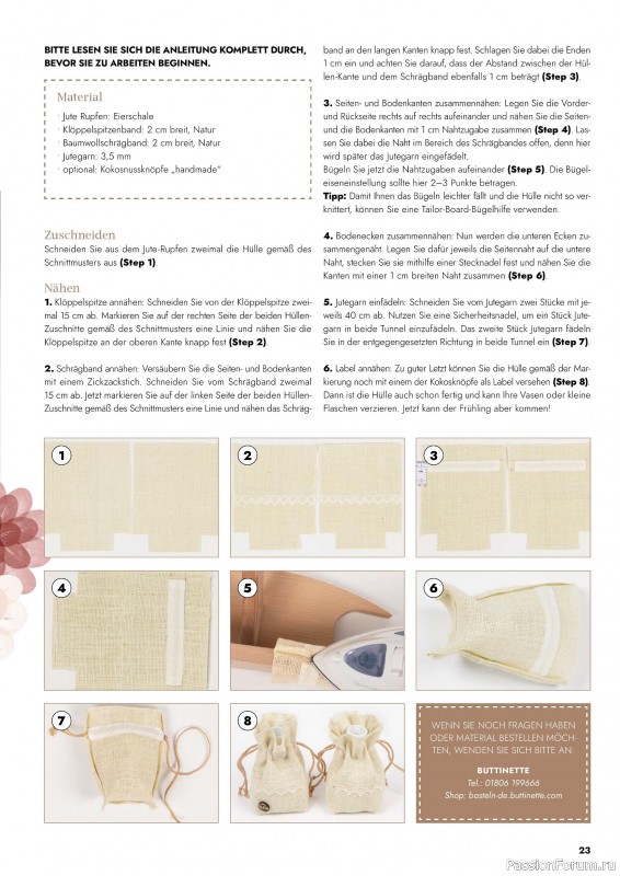 Коллекция проектов для рукодельниц в журнале «Patchwork & Nähen №2 2026»