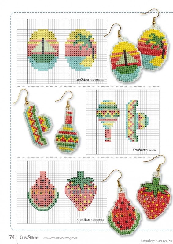 Коллекция вышивки в журнале «CrossStitcher №384 2022»