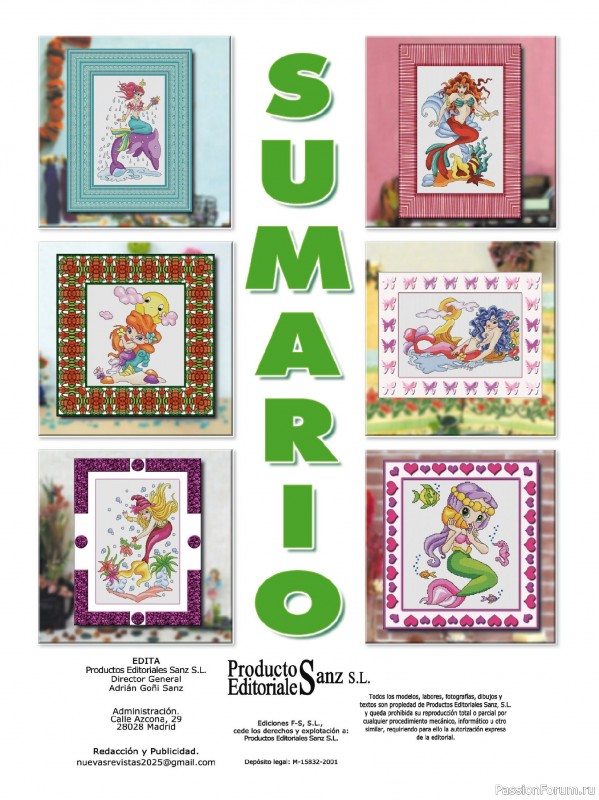 Коллекция вышивки в журнале &laquo;Especial Punto de Cruz №2 2026&raquo;