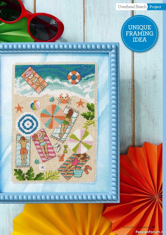 Коллекция вышивки в журнале «The World of Cross Stitching №375 2026»