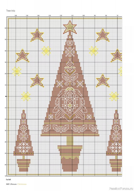 Коллекция вышивки в журнале «Ultimate Crossstitch Christmas №7 2025»
