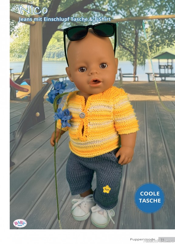 Вязаные модели для детей в журнале &laquo;Andrea Kreativ №5 2025&raquo;