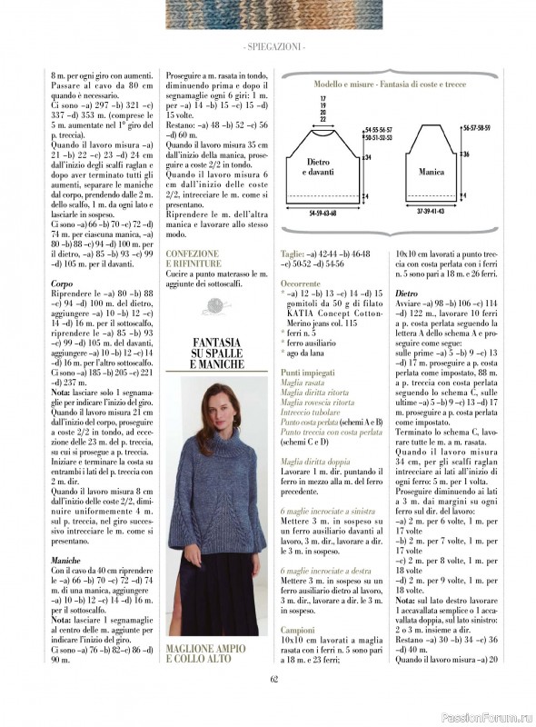 Вязаные модели в журнале «Piu Maglia №50 2025»