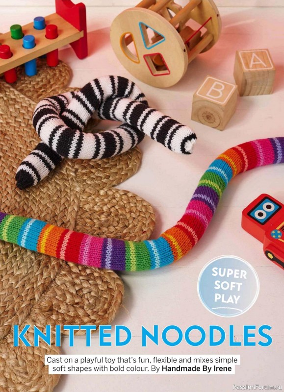 Вязаные проекты крючком в журнале «Simply Knitting №268 2025»