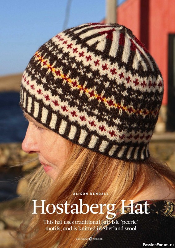 Вязаные проекты спицами в журнале «The Knitter №232 2026»