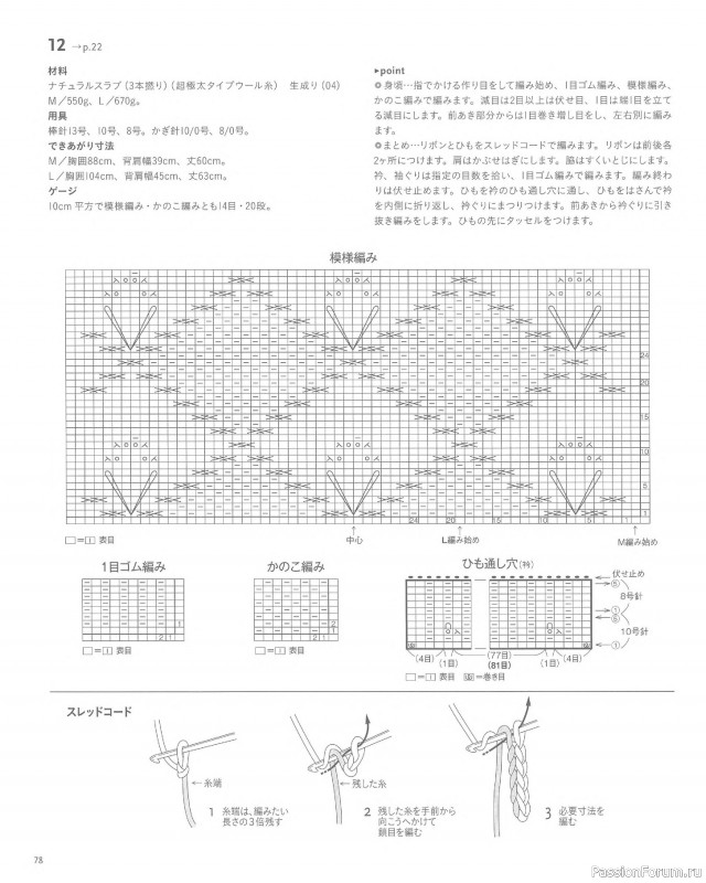 Вязаные проекты в книге &laquo;Knit Design Note&raquo;