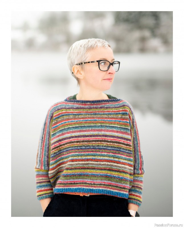 Вязаные проекты в книге «Knitting Season».
