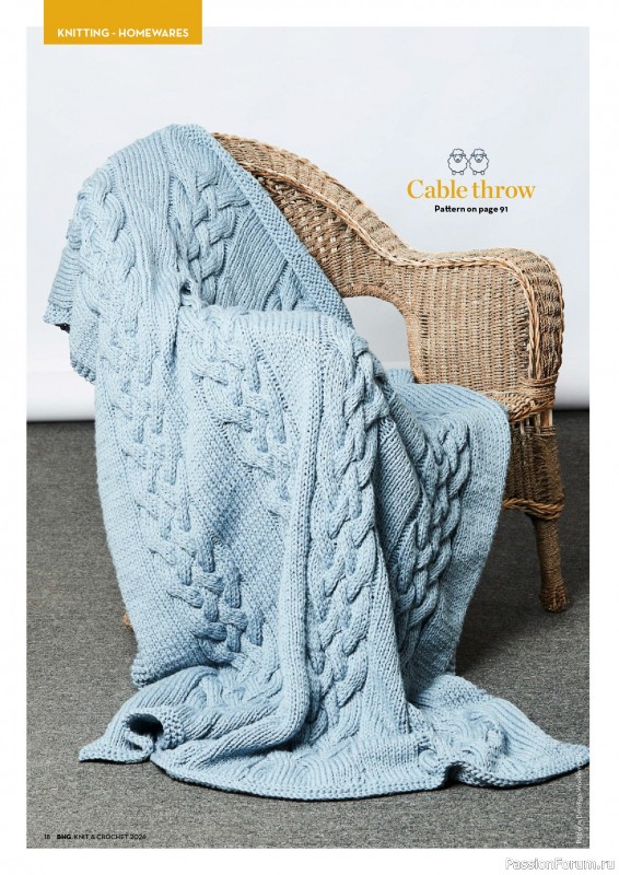 Вязаные проекты в журнале «Better Homes & Gardens Specials №7 2026»