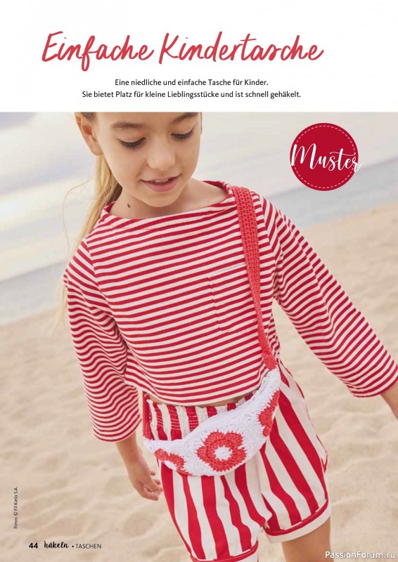 Вязаные проекты в журнале &laquo;Hakeln Spezial №2 2026 - Taschen&raquo;