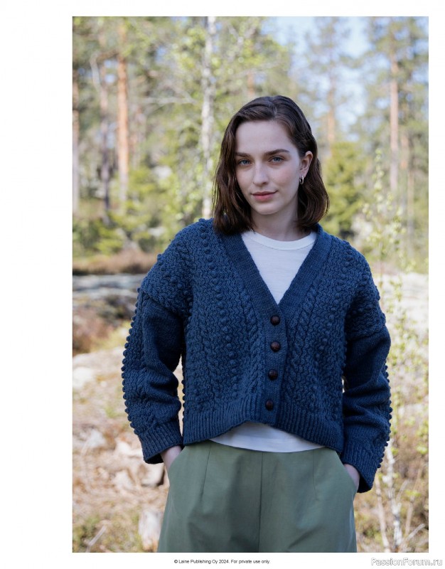 Вязаные проекты в журнале &laquo;Laine Nordic Knits 2024&raquo;