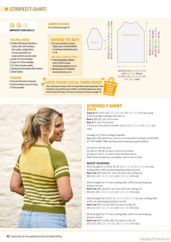 Вязаные проекты в журнале &laquo;Simply Knitting №277 2026&raquo;