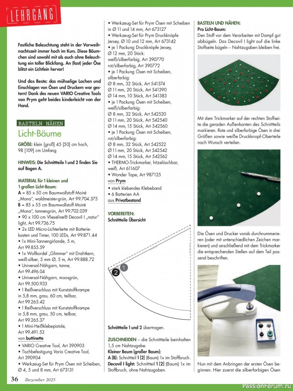Коллекция проектов для рукодельниц в журнале «Anna №12 2025»