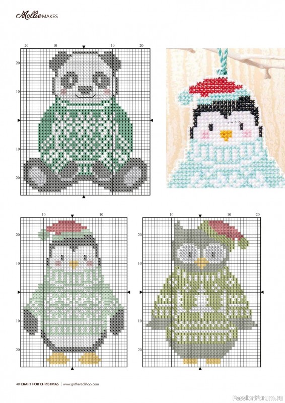 Коллекция проектов для рукодельниц в журнале «Mollie Make - Craft for Christmas 2026»