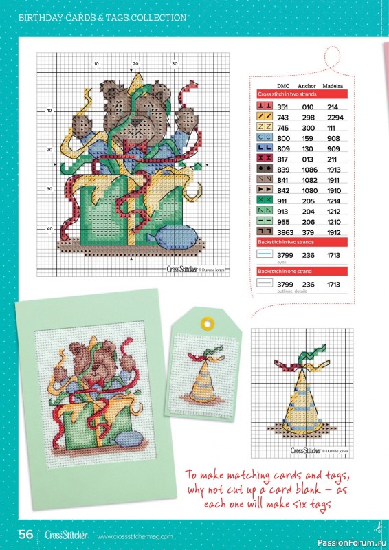 Коллекция вышивки в журнале «CrossStitcher №397 2023»