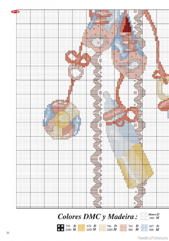 Коллекция вышивки в журнале &laquo;Especial Punto de Cruz №1 2026&raquo;