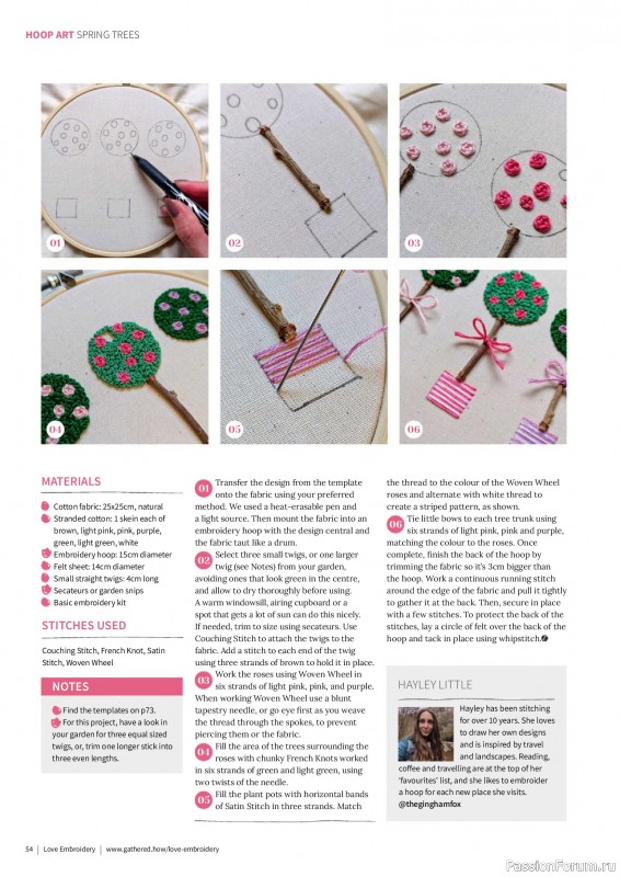 Коллекция вышивки в журнале &laquo;Love Embroidery №76 2026&raquo;