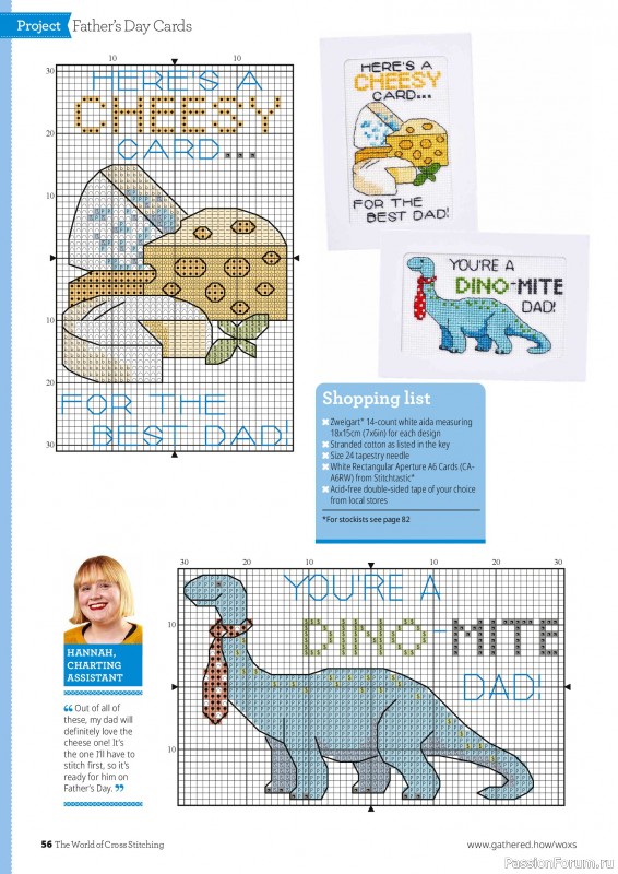 Коллекция вышивки в журнале &laquo;The World of Cross Stitching №372 2026&raquo;