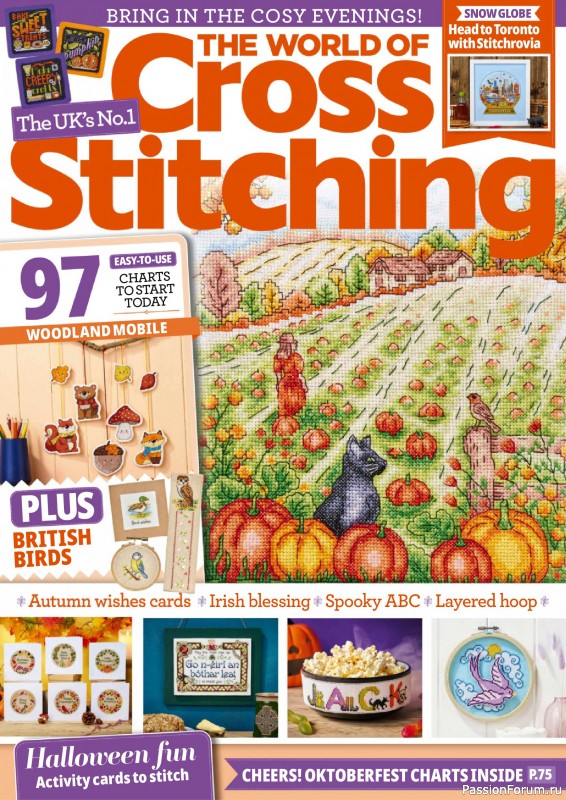 Коллекция вышивки в журнале &laquo;The World of Cross Stitching №377 2026&raquo;