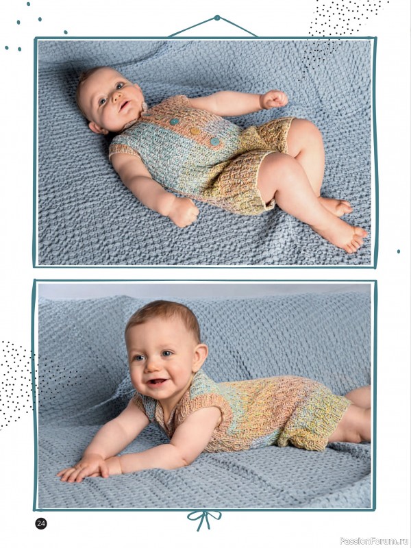 Вязаные модели для детей в журнале «Baby Maschenmode №69 2026»