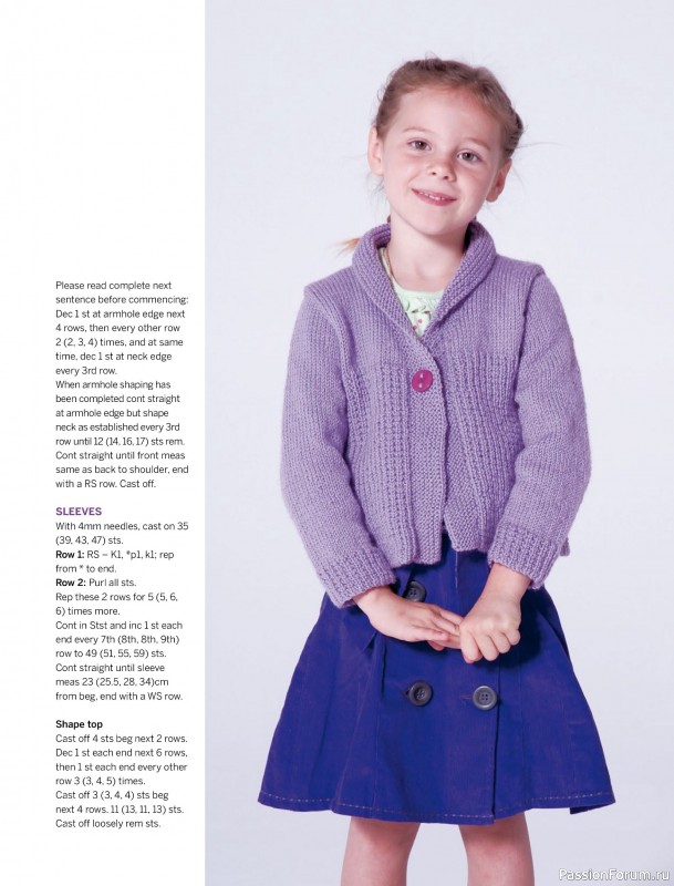 Вязаные модели для детей в журнале «Knitting Baby & Beyond №7 2026»