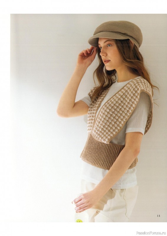 Вязаные модели в книге «Crochet Casual Wardrobe for Adults - 2024»