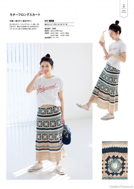 Вязаные модели в журнале «Knit Ange - Summer 2025»