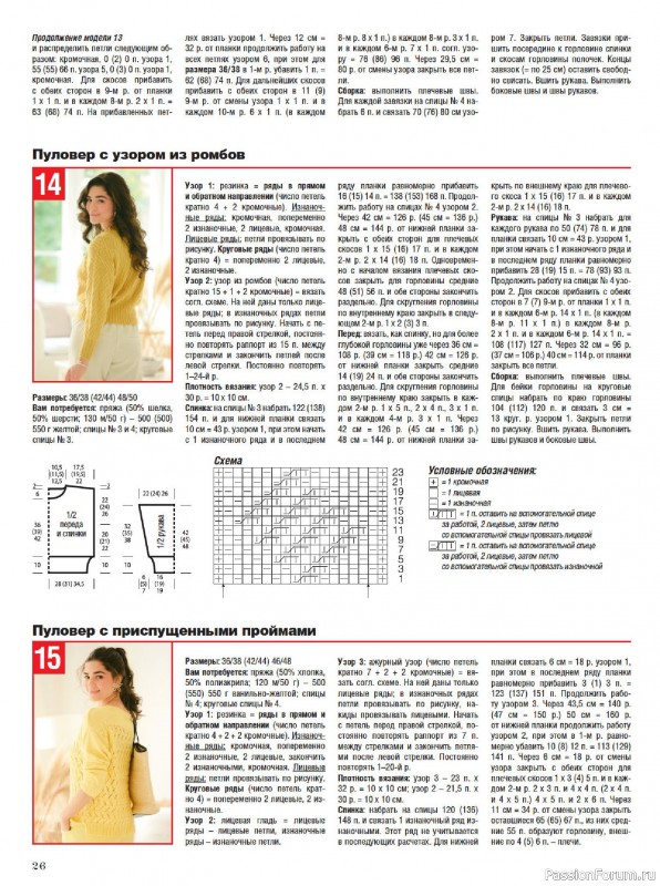 Вязаные модели в журнале &laquo;Сабрина №4 2026&raquo;