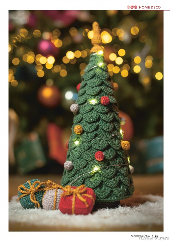 Вязаные проекты крючком в журнале «Aan de Haak №65 2025»
