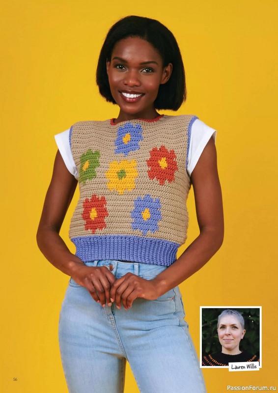 Вязаные проекты крючком в журнале «Crochet Now №124 2025»