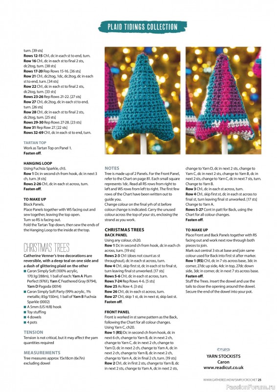 Вязаные проекты крючком в журнале «Simply Crochet №168 2025»