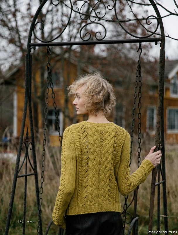Вязаные проекты в книге «Contrasts Textured Knitting». Продолжение