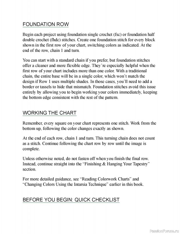 Вязаные проекты в книге «Modern Crochet Tapestries»